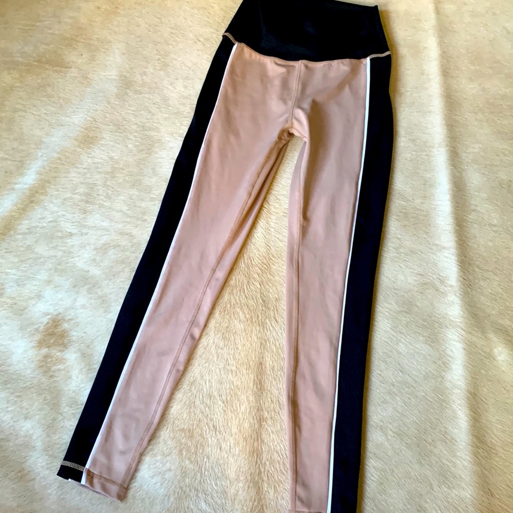 Stylish Black and Tan Women's Pants